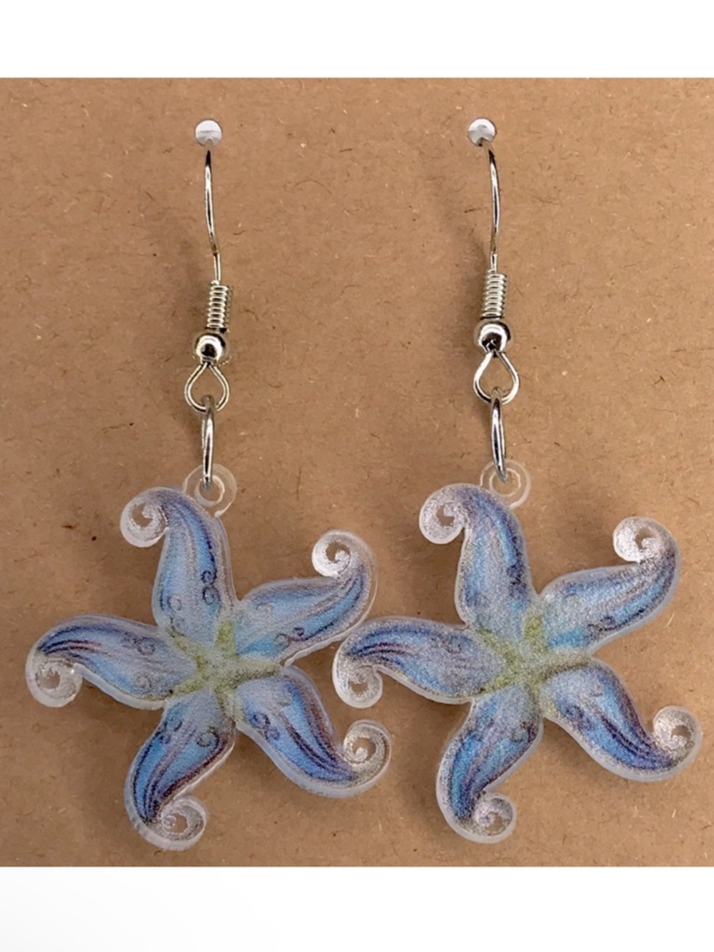 Starfish Design Earrings Fashion Jewelry